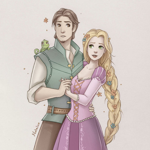 princessesfanarts:Should we dance? by natalico