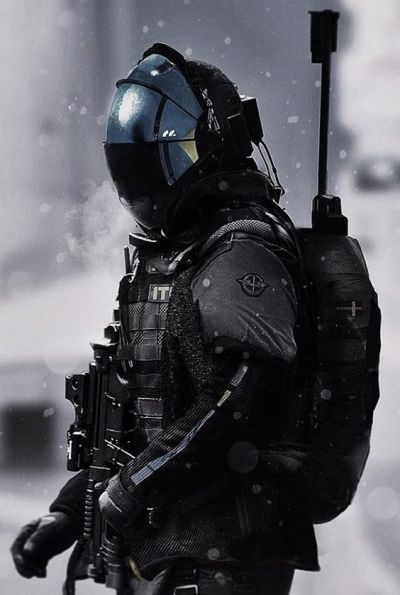 High Tech Sci Fi Ninja Armor - Christoper