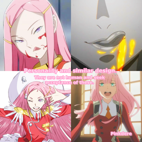 pinkdere:Anime characters similar to Zero Two.♡