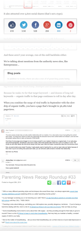 Content strategy post – Results Content strategy post – Results