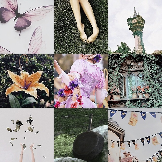 Where the pretty things are, disney heroine aesthetic: rapunzel tangled ...