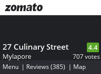 27 Culinary Street Menu, Reviews, Photos, Location and Info - Zomato