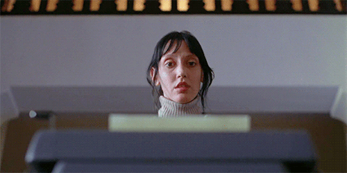 the shining stanley kubrick shelley duvall filmedit horroredit lenore gifs 1980