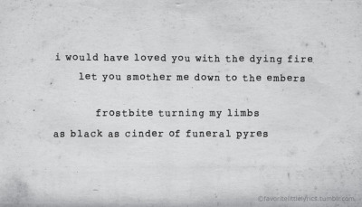 Funeral Lyrics Tumblr