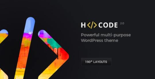 H-Code v2.0.2 - Responsive & Multipurpose WordPress Theme Nulled