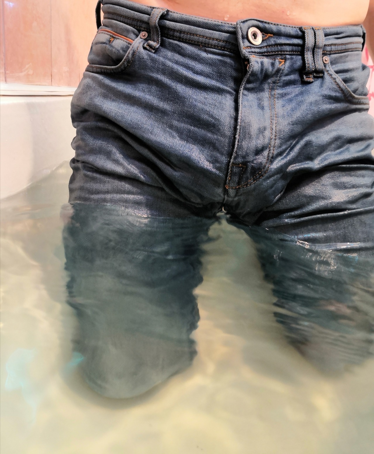 mens wet look skinny jeans