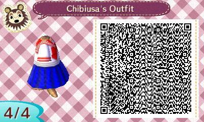 Animal crossing new leaf varia suit qr codes