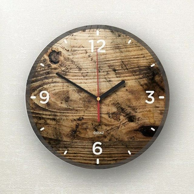  Jam  Dinding Unik  Jam  dinding unik motif kayu  2 dengan 