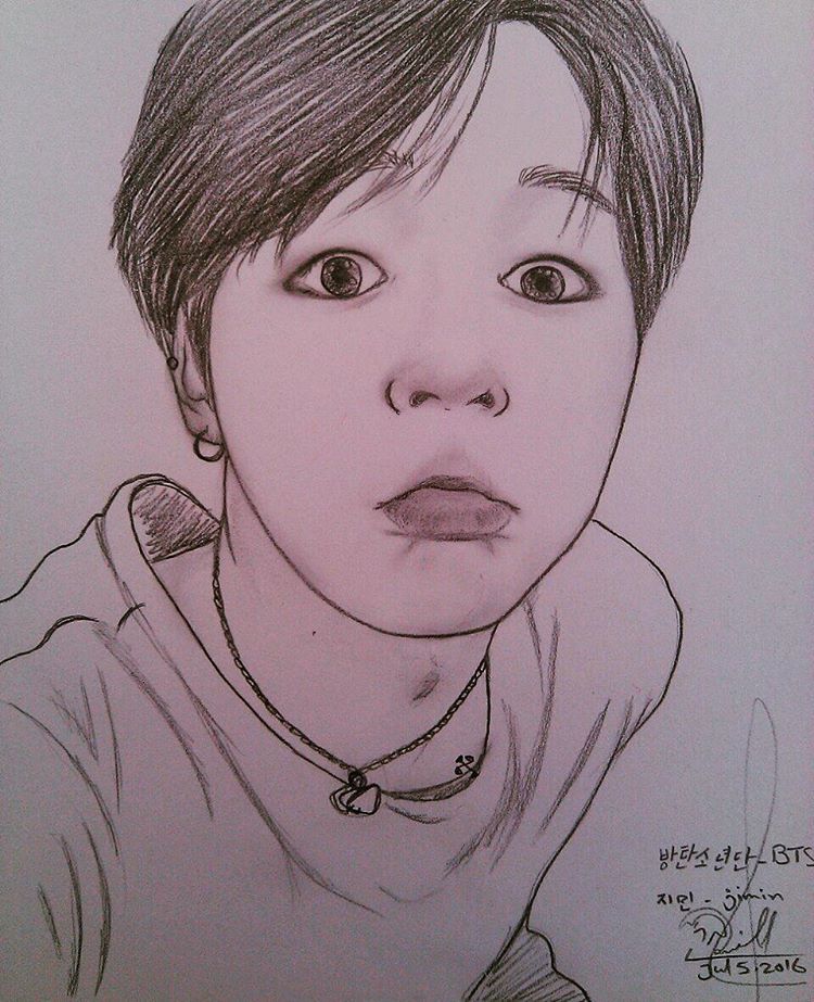 꿀벌 — Here a cute jiminie #draw #drawing #art #fanart...