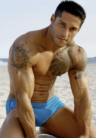 Thank god for hot muscle boys at the beach! #EyeCandy