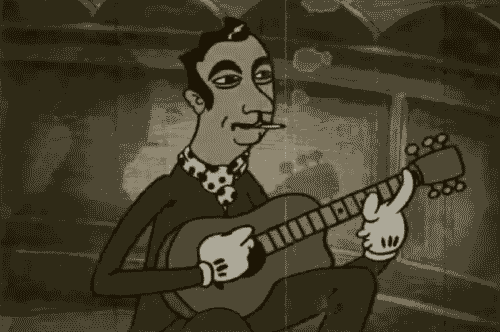 Il rencontrera un groupe de musiciens itinérant qui changera sa vie. He’ll meet a group of ambulant musicians who will change his life.