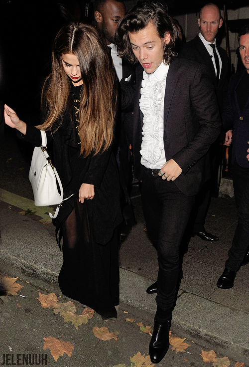 Harry Styles and Selena Gomez Out And About in London”