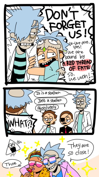 onigiri-irigino:C137 rick&morty…evil...