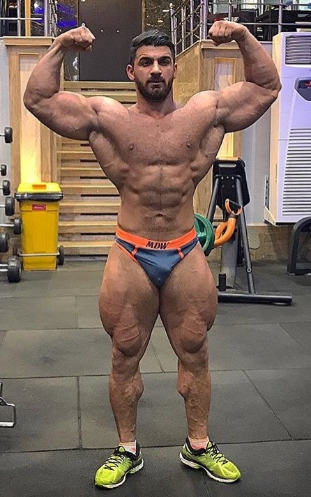 musclegodselfies:Mohammad Zolfaghari