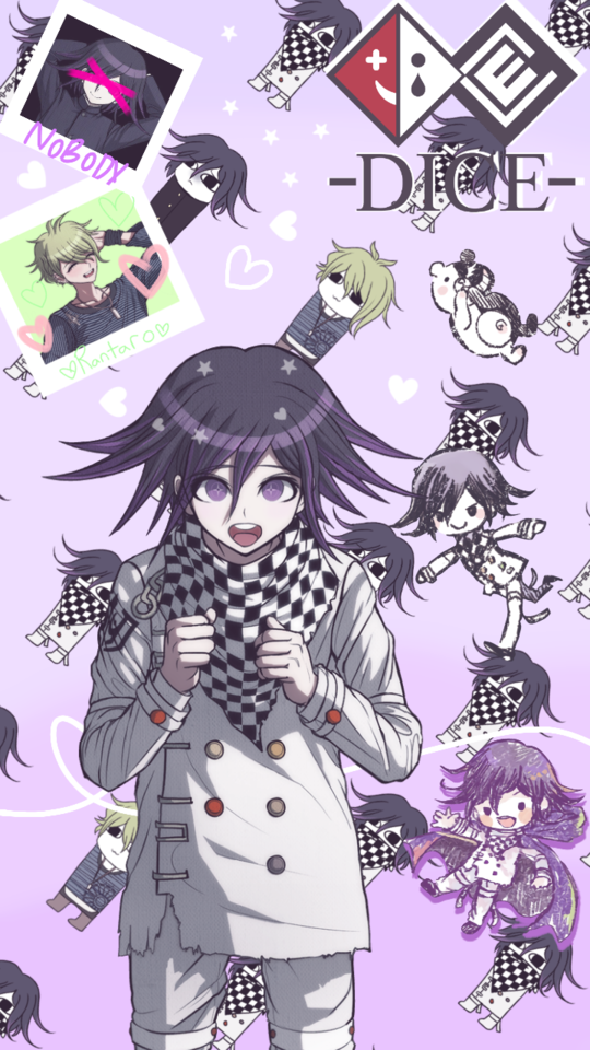 Requests are open! — A Kokichi wallpaper I made for my best friend with...