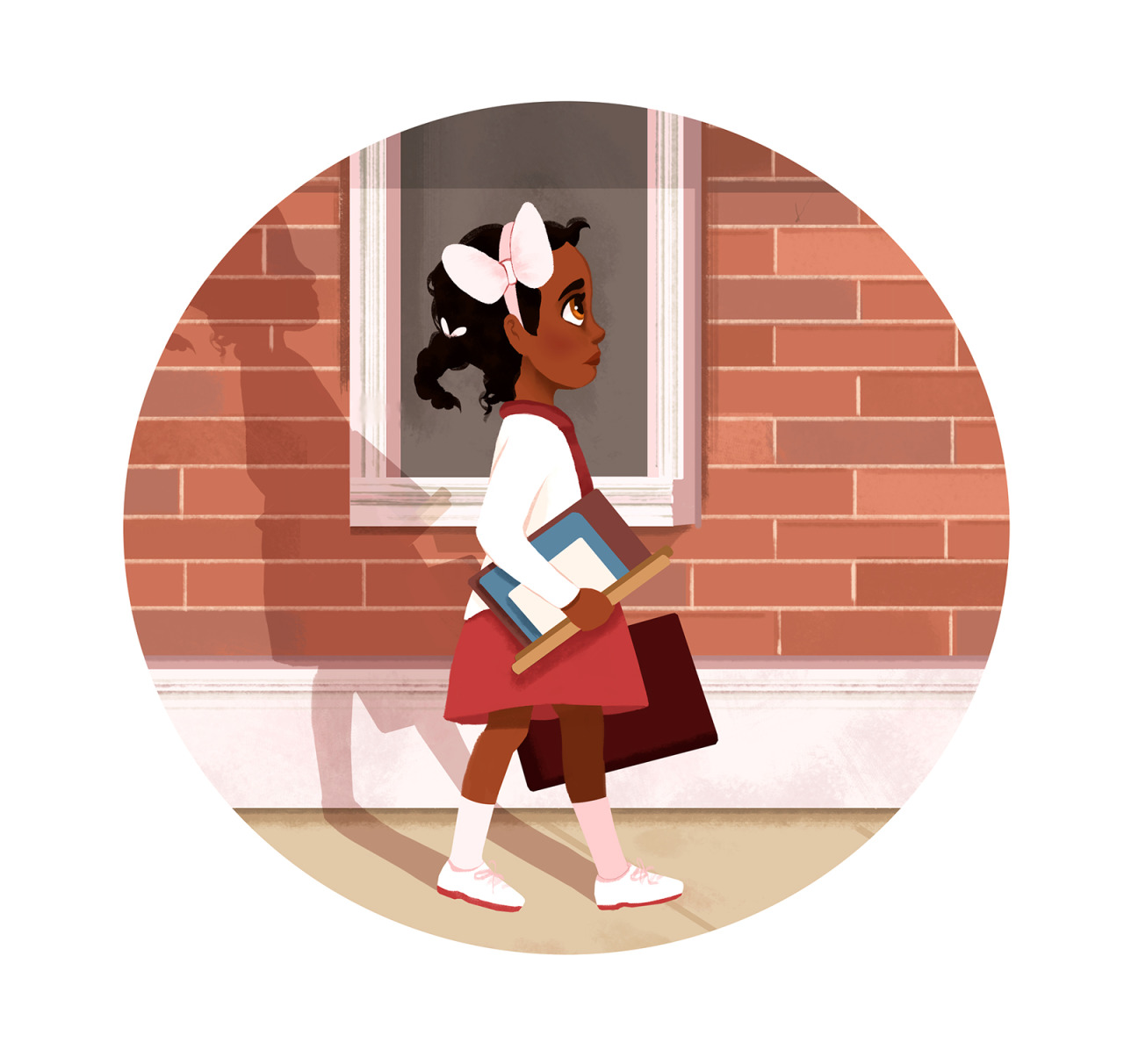 Quick Drawing Of Ruby Bridges For Martin Luther
