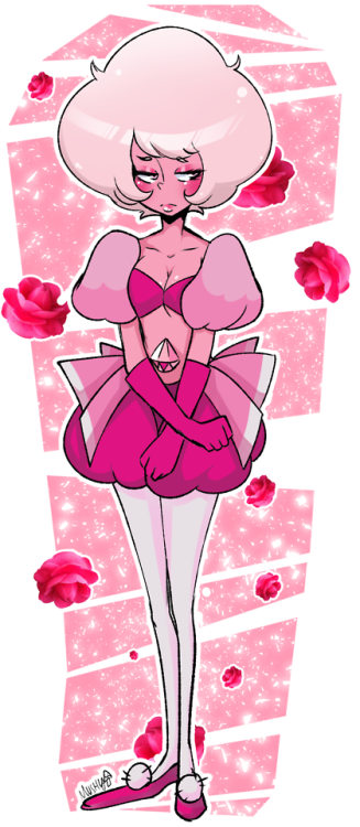 Rose Quartz Pink Diamond stevens universe su my art fan art doodles i had to doodle her she& 039;s beautiful