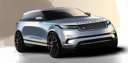 biroandclay:Range Rover Velar. Press design sketches.今天完全被Range...