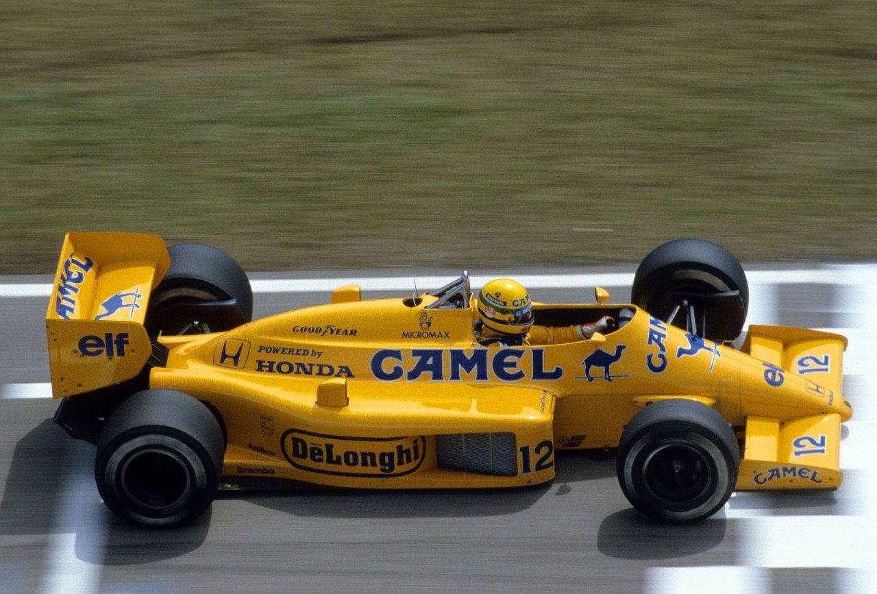 F1 Pictures, Ayrton Senna Lotus - Honda 1987