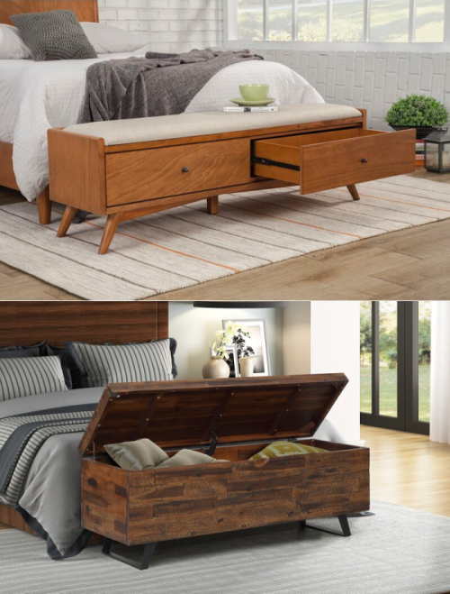 53 End-of-Bed Benches with Multipurpose Appeal