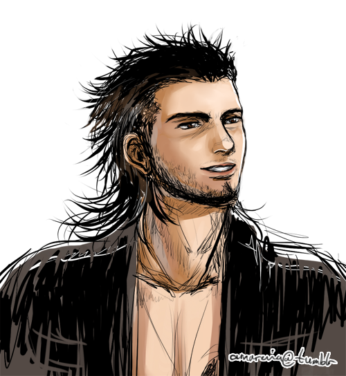 Some quick doodles of FFXV characters I did last year. No...