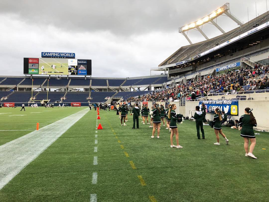 Better With Coffee — Camping World Stadium in Orlando, aka #CitrusBowl