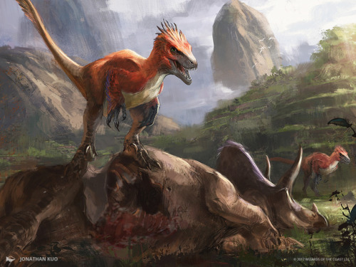 commandtower:Ixalan Dinosaur ArtworkSome fantastic saurian...