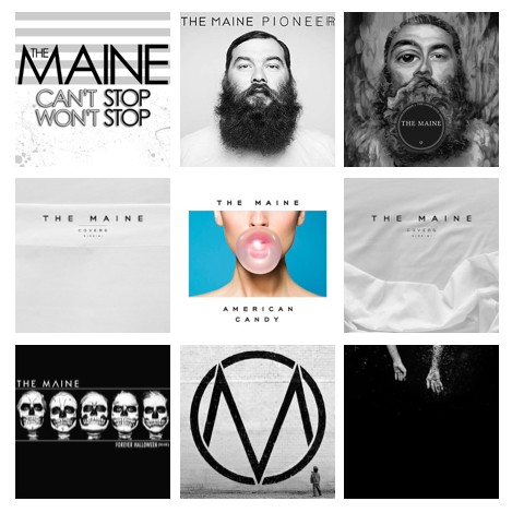 The Maine // Album Covers