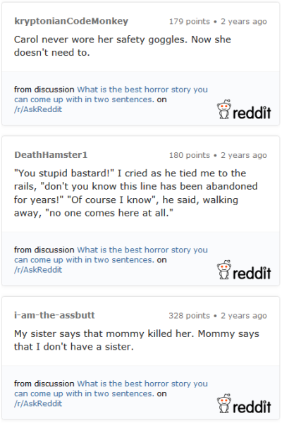 Creepy Stories Tumblr