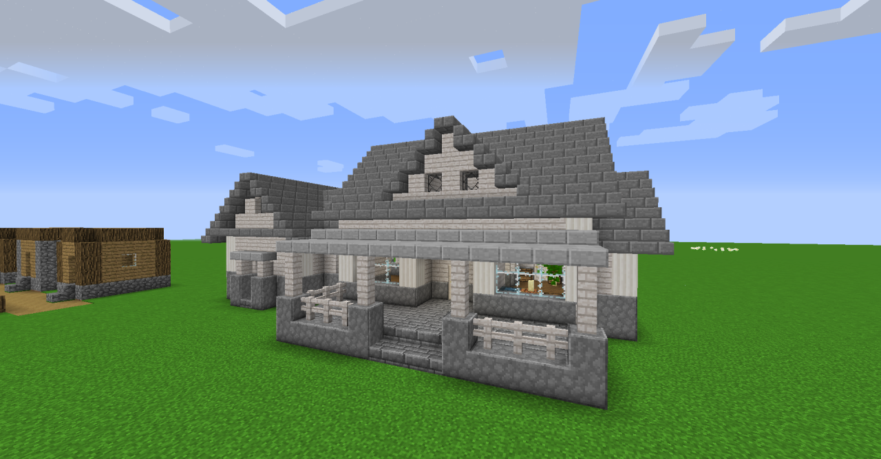 Minecraft Build Inspiration Farmhouse I Designed In Creative