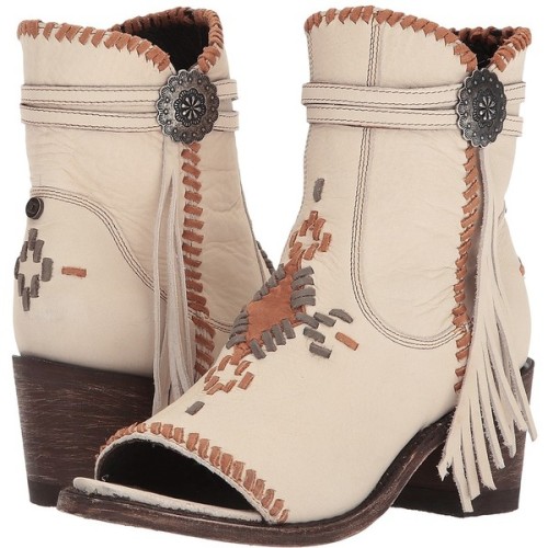 Double D Ranchwear by Old Gringo Tuskegee (Bone/Grey) Cowboy...