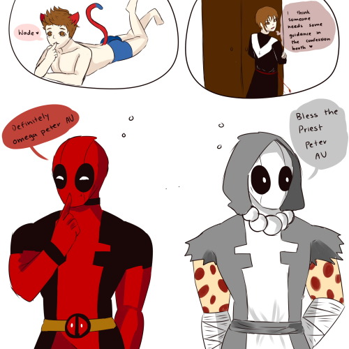 Spideypool Au Tumblr