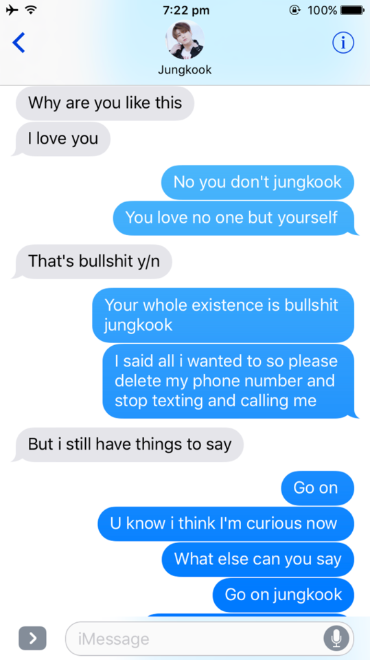 Bangtan Texts — Jungkook Cheated On You ~~ Send Your...