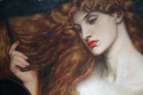 loumargi:Rossetti, Lady Lilith, detail,