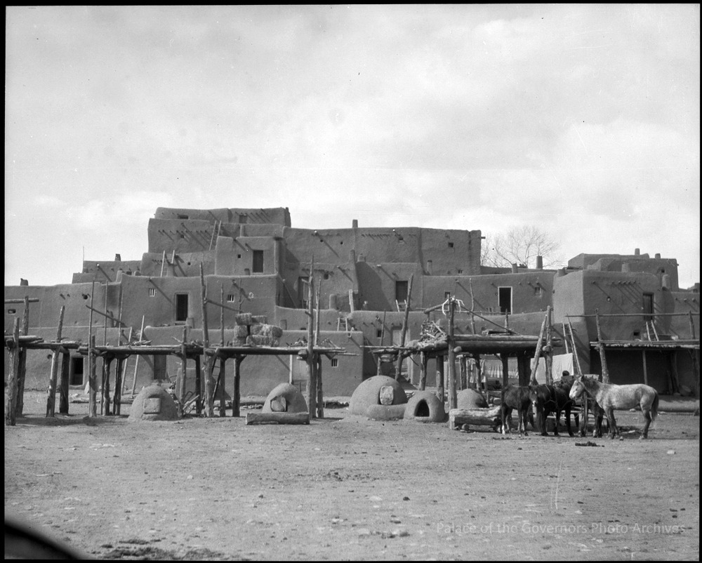 TIMEless — pogphotoarchives: Taos Pueblo, New Mexico...