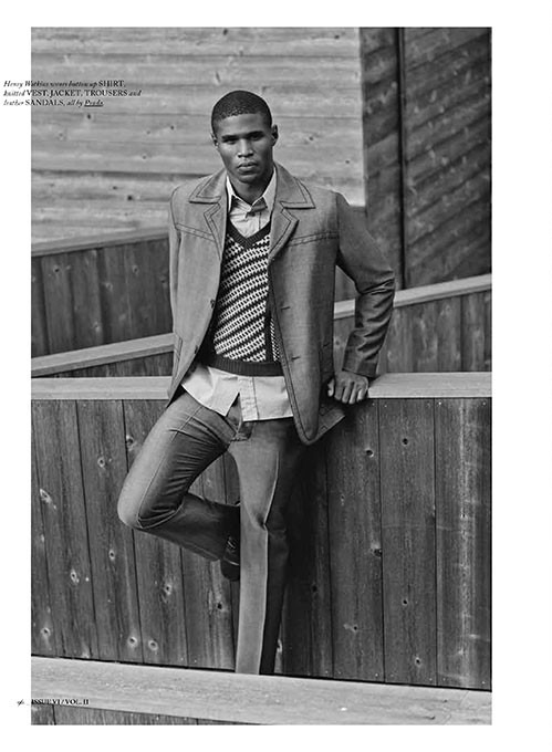 Lookbook — black-boys: Henry Watkins by Bruno Staub