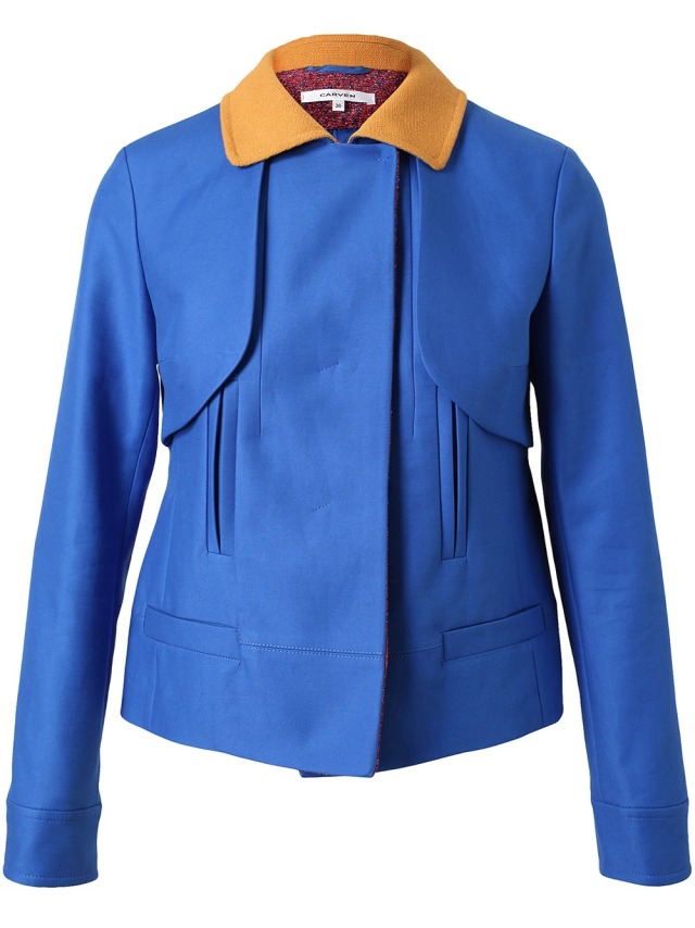 whiskey soaked cherries — Carven Cropped Tailored Jacket