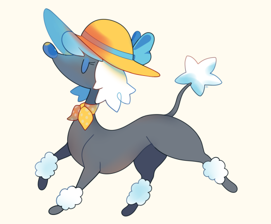 A stylish furfrou…