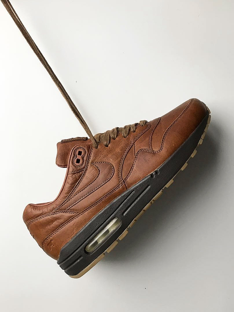 air max 1 brown leather