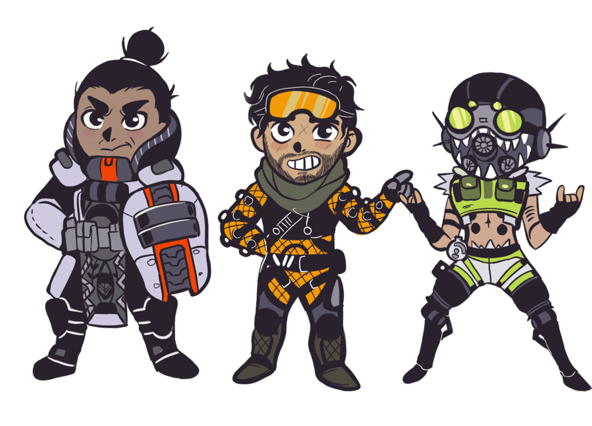 Kellberry Art — Apex Legends Characters Chibis I Drew Up For 9718