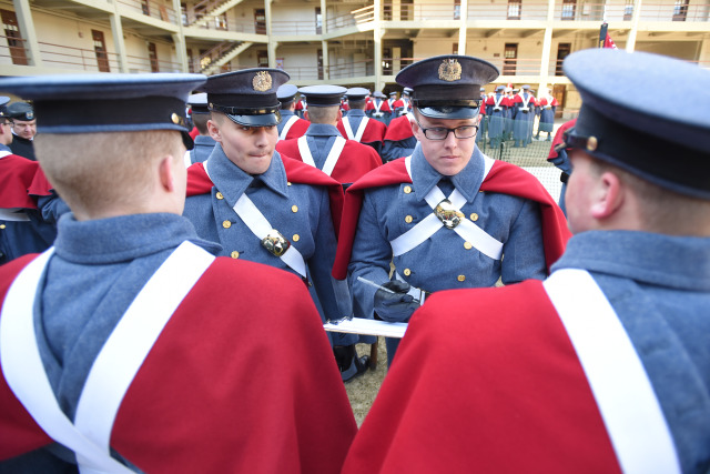 Virginia Military Institute - Uniform Inspection Feb. 5, 2015 – Cadets ...