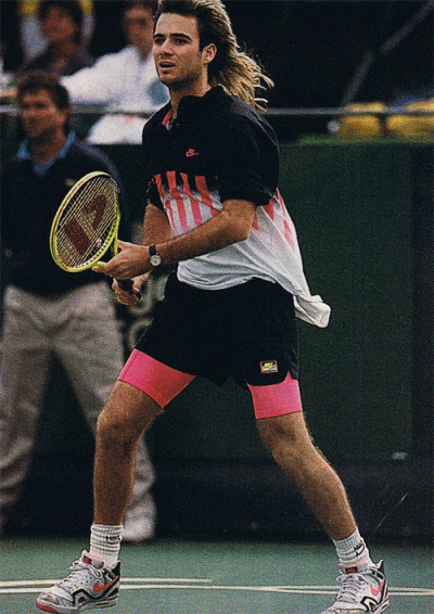 andre agassi hot lava