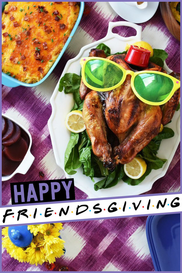 BuzzFeed Food • A Potluck “Friends”-Themed Friendsgiving That Even...