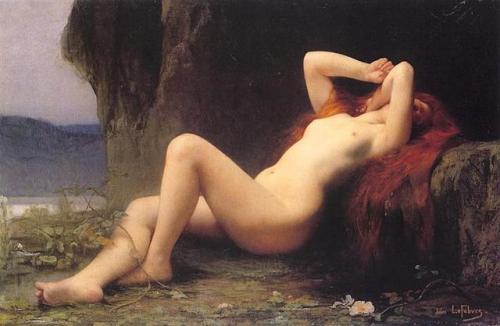 immortart:Jules Joseph Lefebvre, Mary Magdalene In The Cave,...