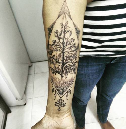 tattoolit:A version of Sylvia Plath’s fig tree, for the...