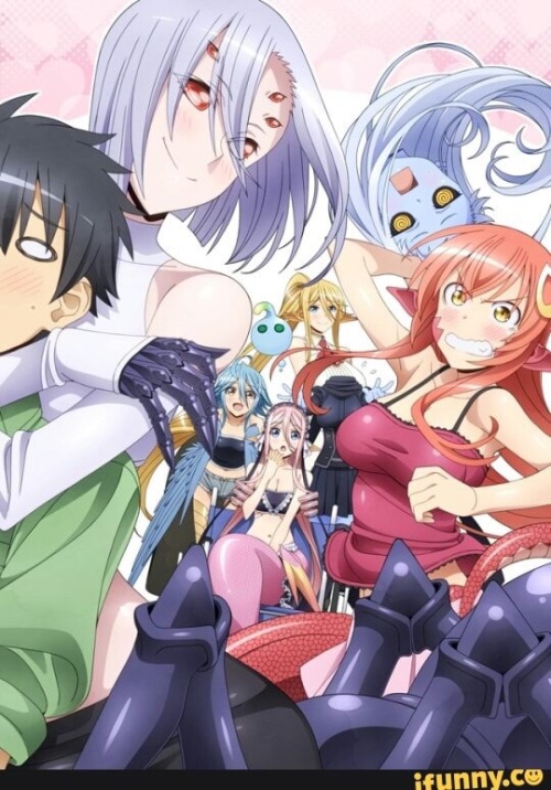 Everyday life with monster girls anime