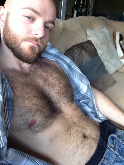 Cubs are so cute, and cuddly! I love his furry chest ;)