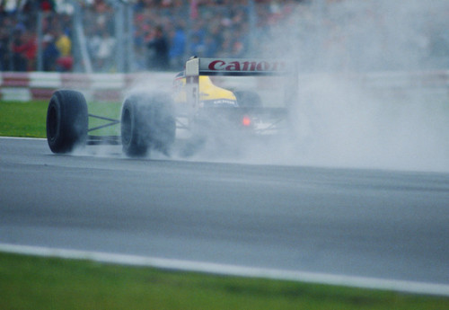 f1pictures:Nigel Mansell Williams - Judd 1988