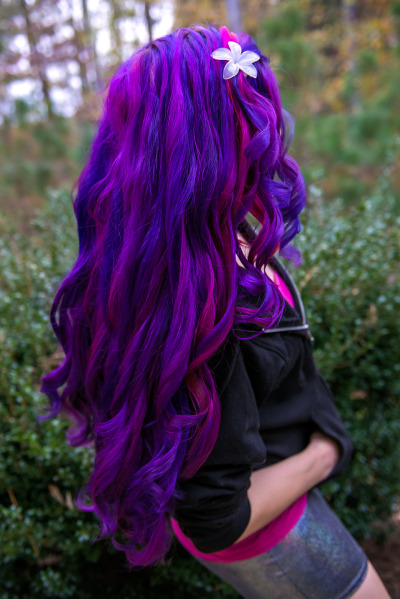 Pink And Purple Hair Tumblr