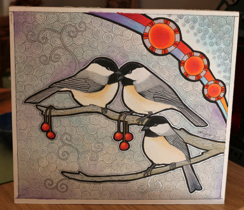 Part two of the latest batch of totems (czuciki): Black Capped...